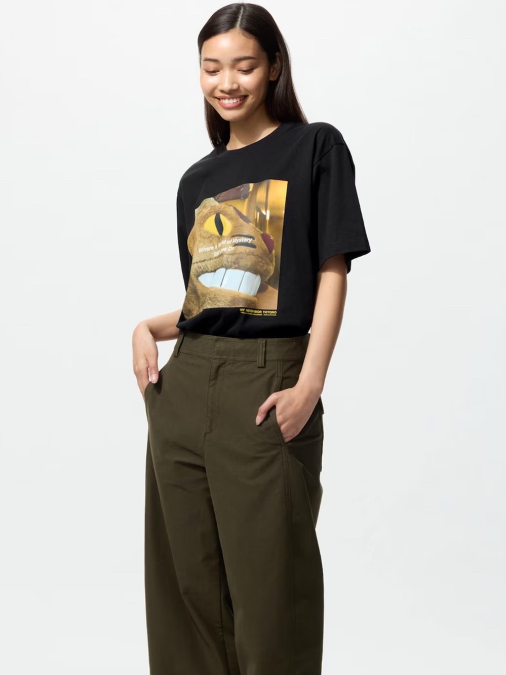 Uniqlo Studio Ghibli Totoro Cat Bus Tee Size S Never Worn